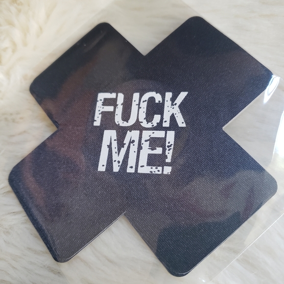 FREE w/ purchase: Fuck Me! X pasties - Picture 1 of 1